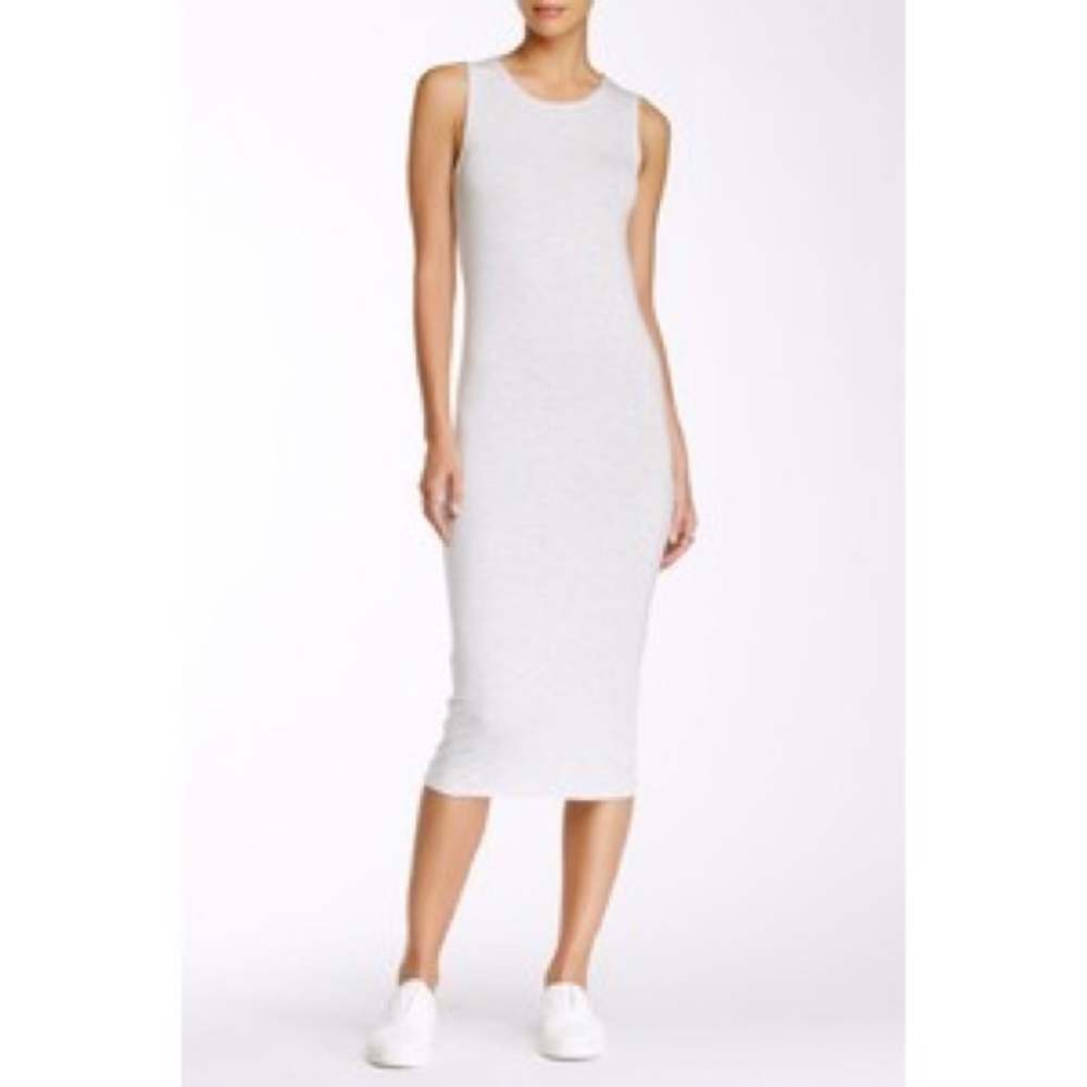 NWOT Open Back Midi Tank Dress